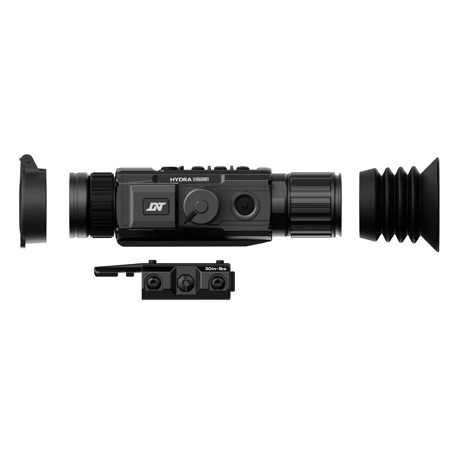 HS635R - HYDRA-LRF Multi-Function Thermal Scope with Laser Rangefinder and Ballistic Calculator - Standalone Scope, Clip-On, Handheld Monocular - Image 5