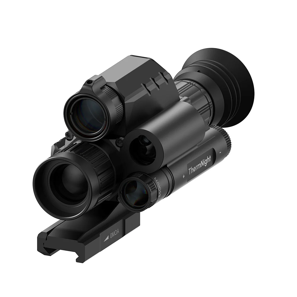 TNC225R - ThermNight Thermal & Night Vision Multispectral Scope with Laser Rangefinder and Ballistic Calculator - Image 6
