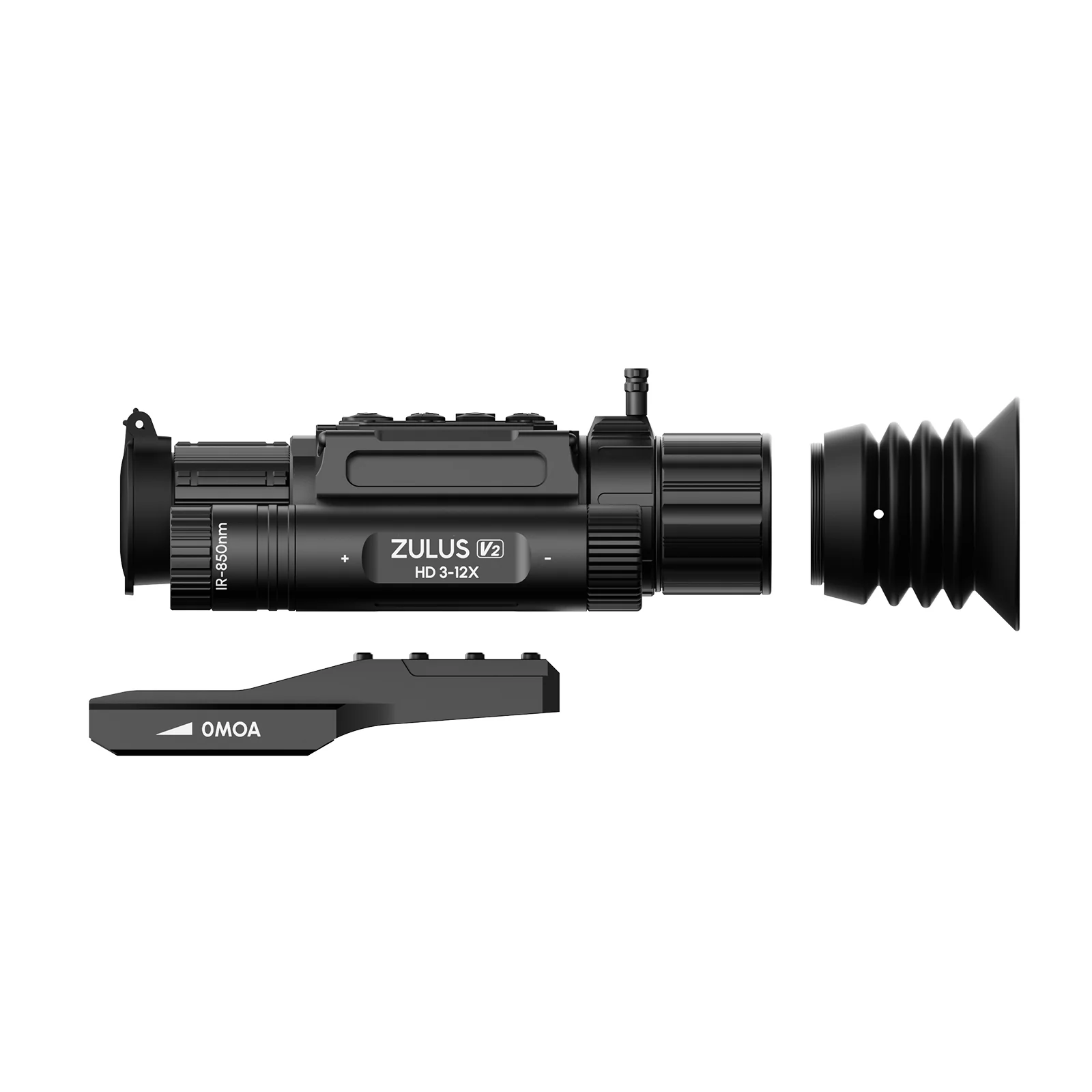 ZHD312-V2 - ZULUS HD V2 3-12X Digital Night Vision Scope - Image 6