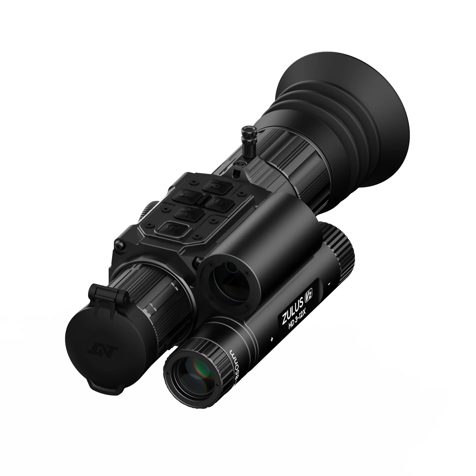 ZHD312R-V2 - ZULUS HD V2 3-12X Digital Night Vision Scope with Laser Rangefinder and Ballistic Calculator - Image 7