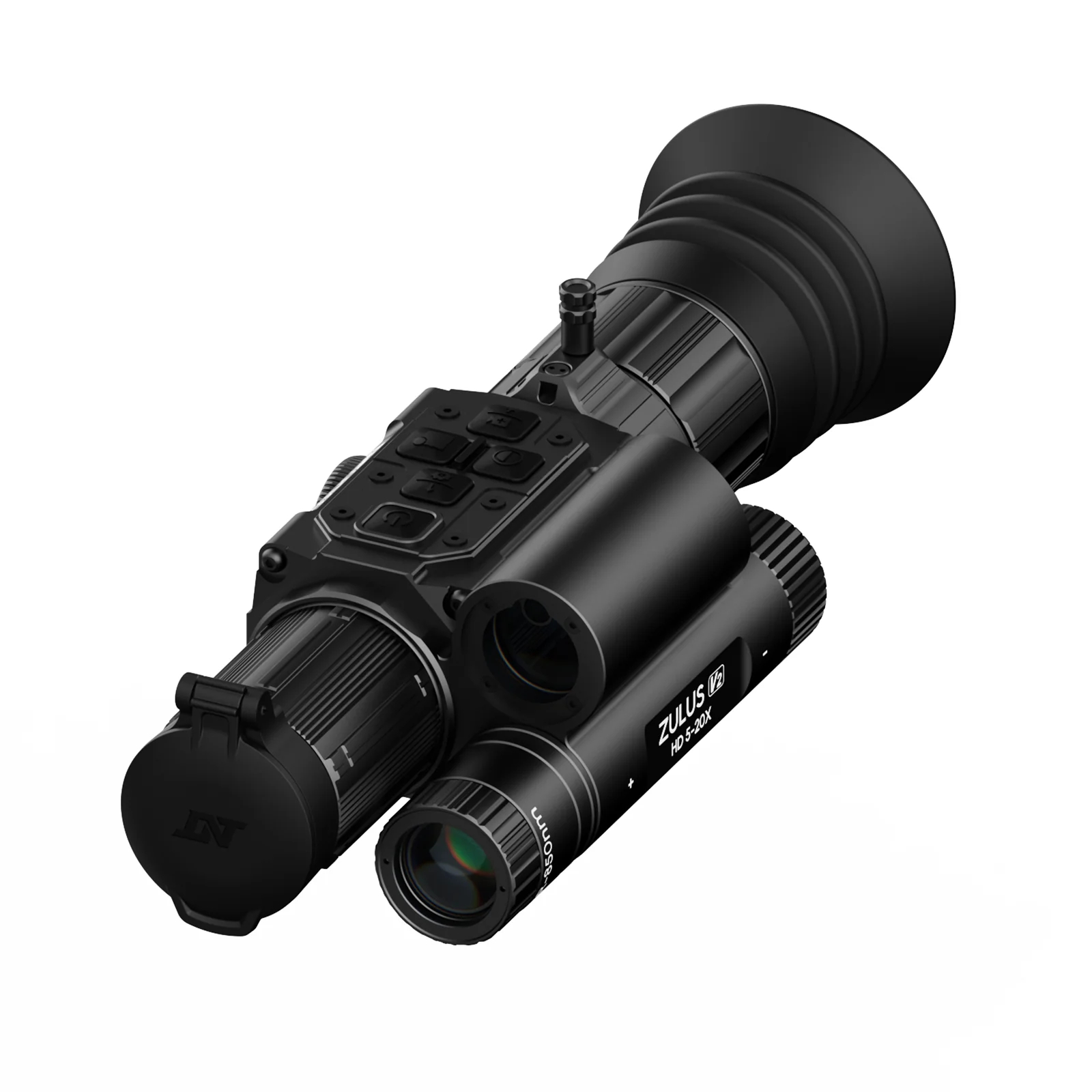 ZHD520R-V2 - ZULUS HD V2 5-20X Digital Night Vision Scope with Laser Rangefinder and Ballistic Calculator - Image 7
